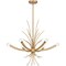 Quoizel Kiera Chandelier 6 Lights Brushed Weathered Br PCKIE5029BWS - alternate 1